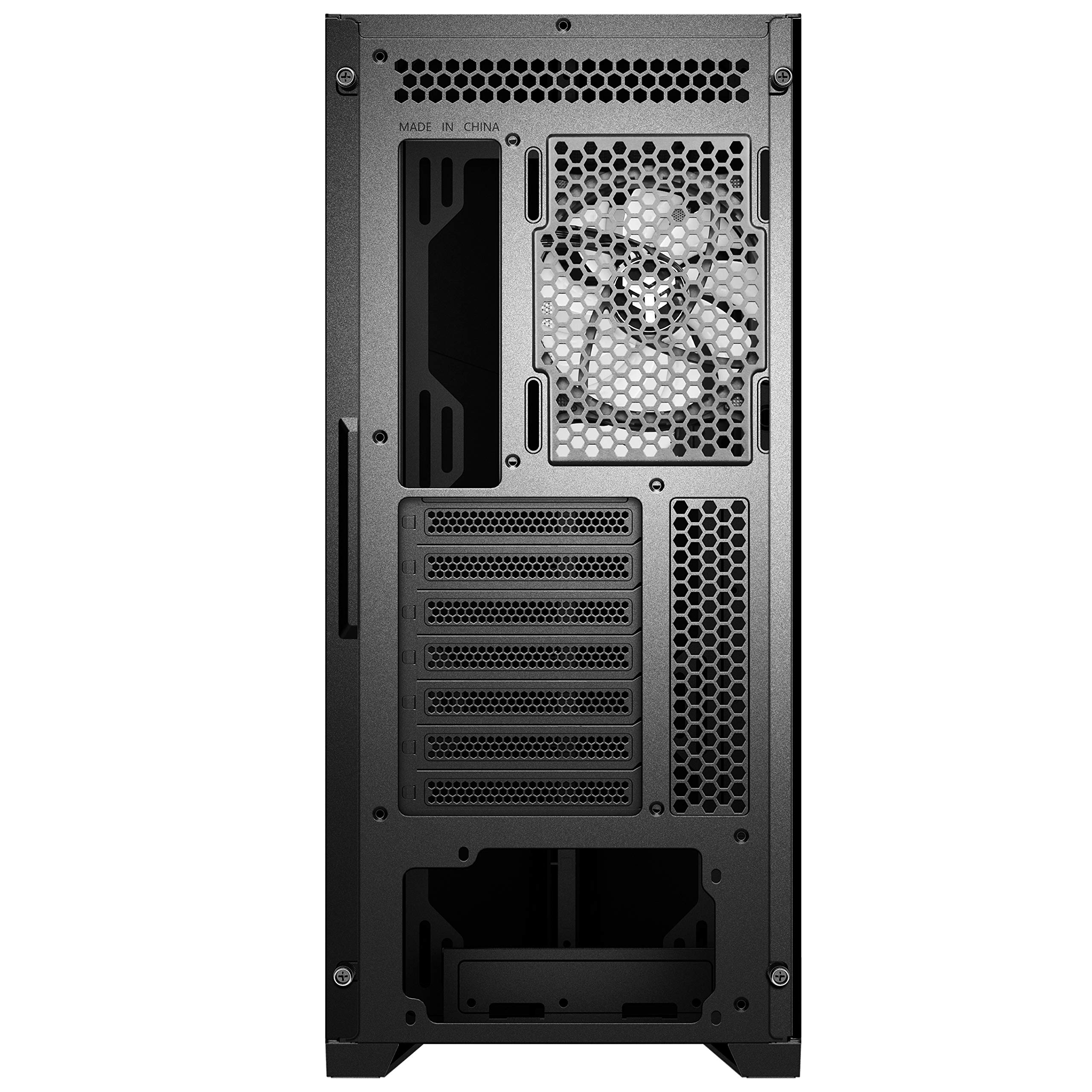 Case Itek VERTIBRA Y210 Gaming Middle Tower 12 cm ARGB fan, 2 x USB3, Side Panel Temp Glass