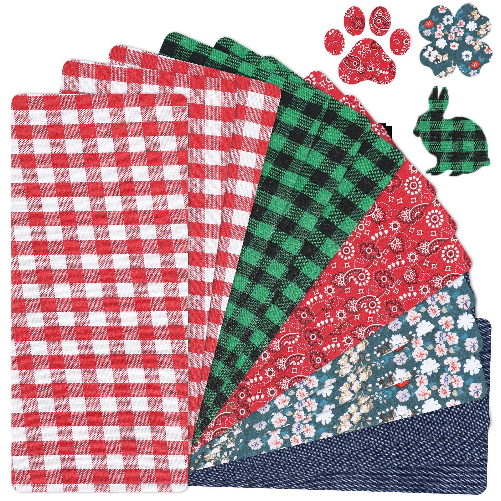 Tissu thermocollant pour réparation de canapé et trous de pantalon