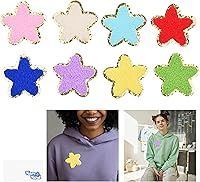 Vista 11 de Kare & Kind Parches para planchar Smiley – Parches bordados de chenilla – Coser o planchar en piezas para ropa, camisas, uniformes, vestidos