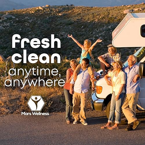 Miniatura 7 de Latherz - Toallitas de lavado y baño sin enjuague, solo tienes que añadir agua, esponja limpiadora de ducha, Latherz original, ducha seca con