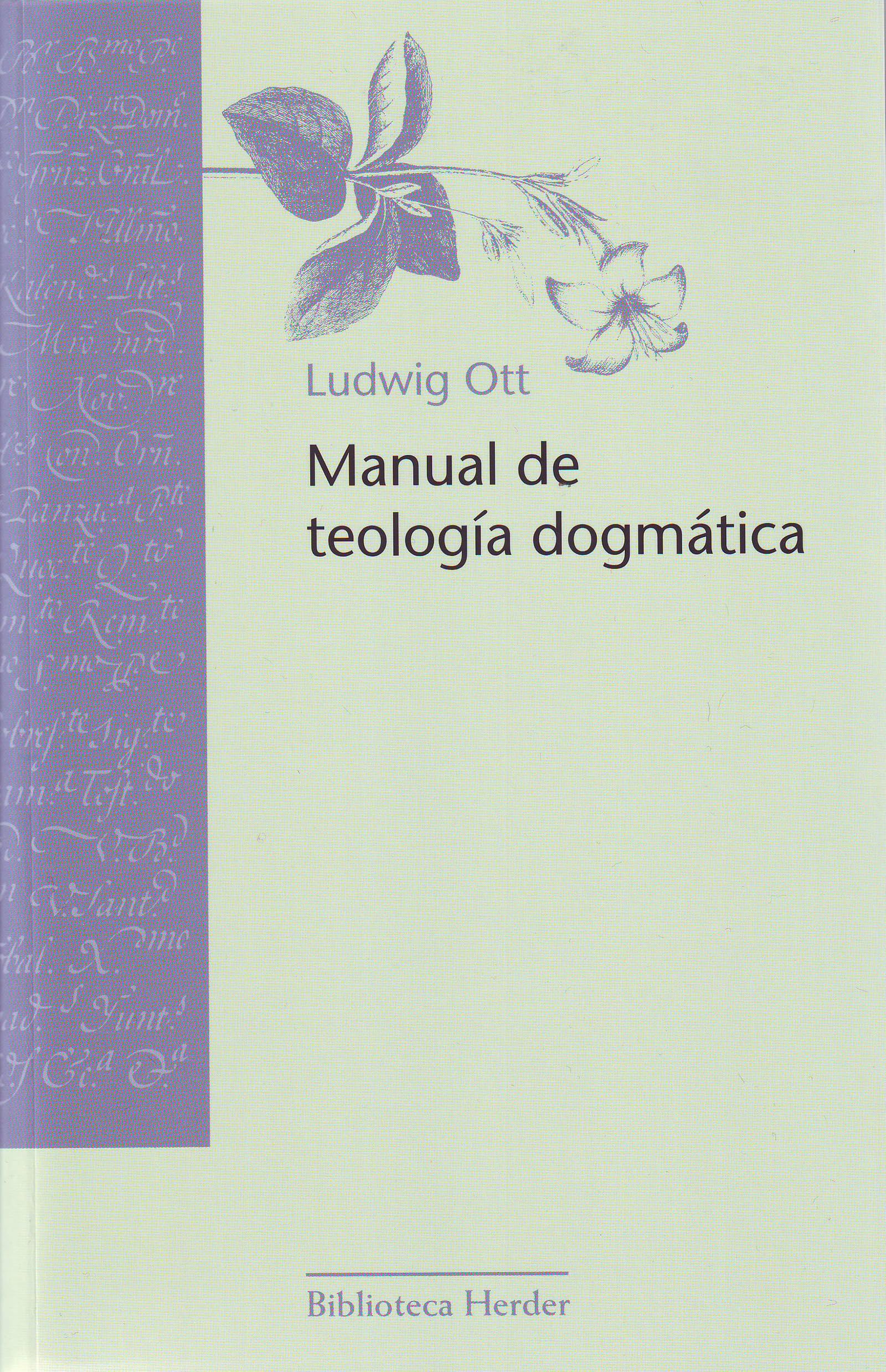 Manual de teología dogmática (Biblioteca Herder)