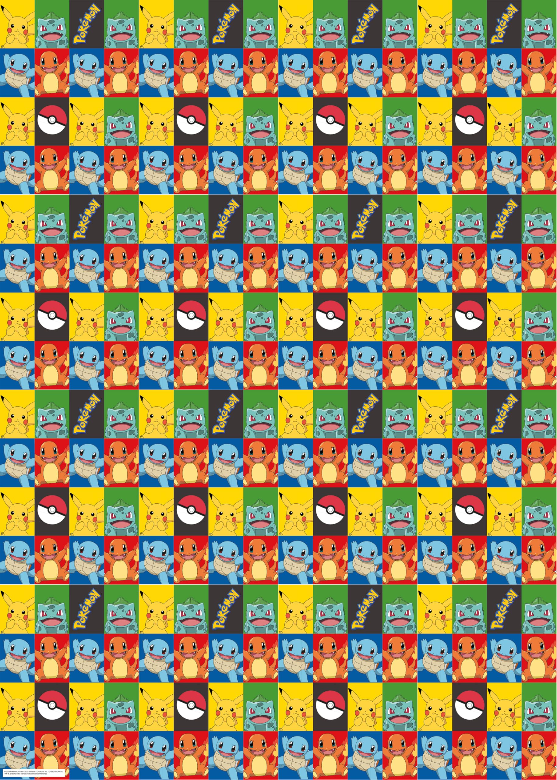 Birthday Wrapping Paper | Pokemon | 2m Roll Wrap | Kids Gift Wrap