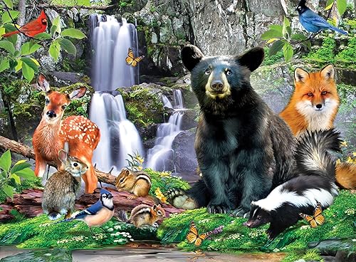 Miniatura 2 de MasterPieces Rompecabezas de 100 piezas para niños, Parque Nacional Shenandoah, 14 x 19 pulgadas