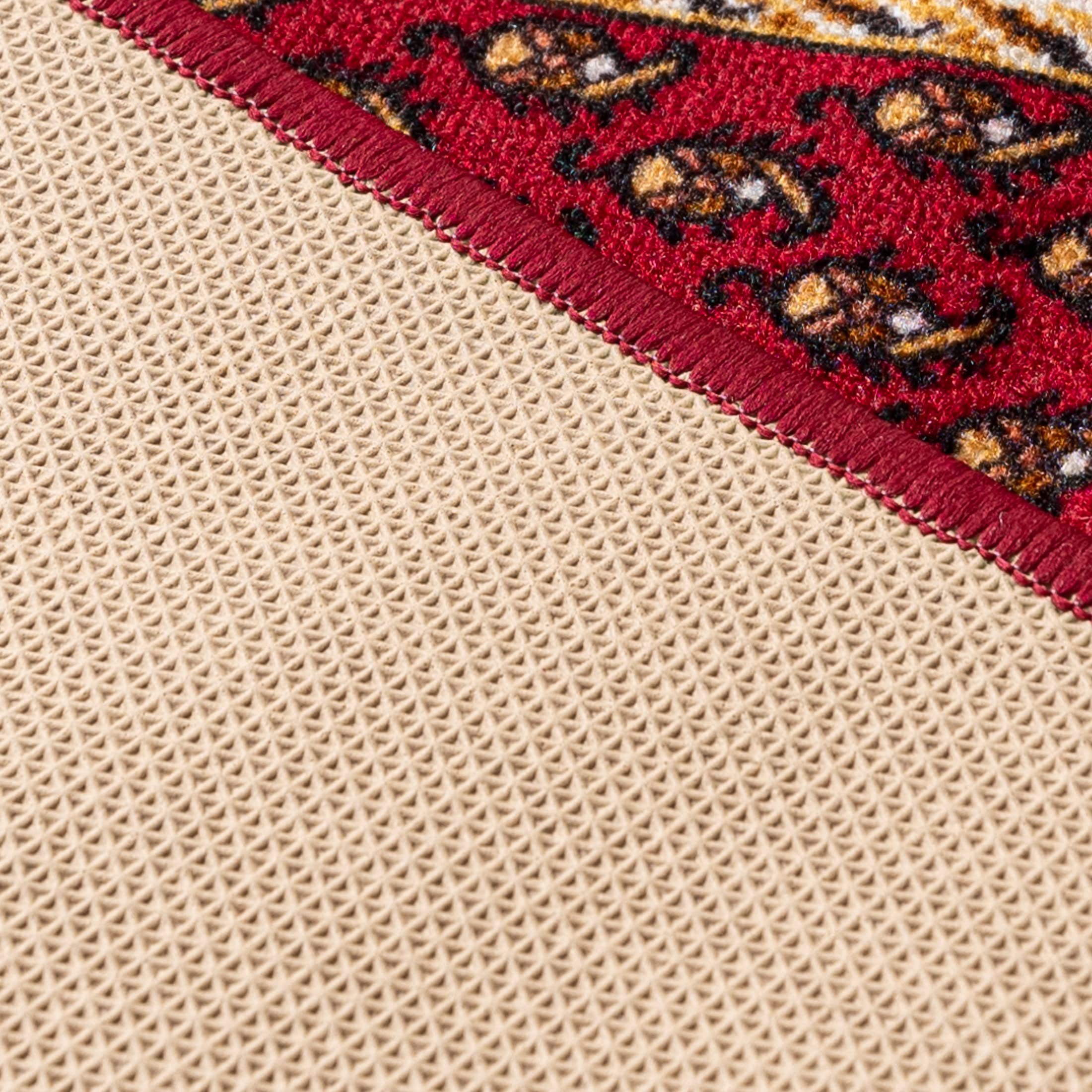 Mazovia Tappeto Passatoia Corridoio 67x250cm Rosso Classico Retrò Anni 90