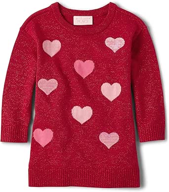 The Children's Place Baby Girls' One Size and Toddler Sweater Dress
