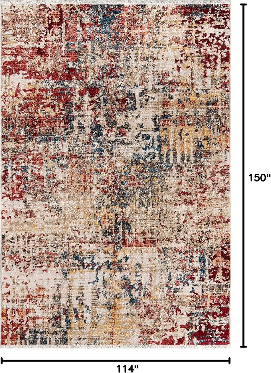 Momeni Studio Area Rug, 9'6" X 12'6", Multi
