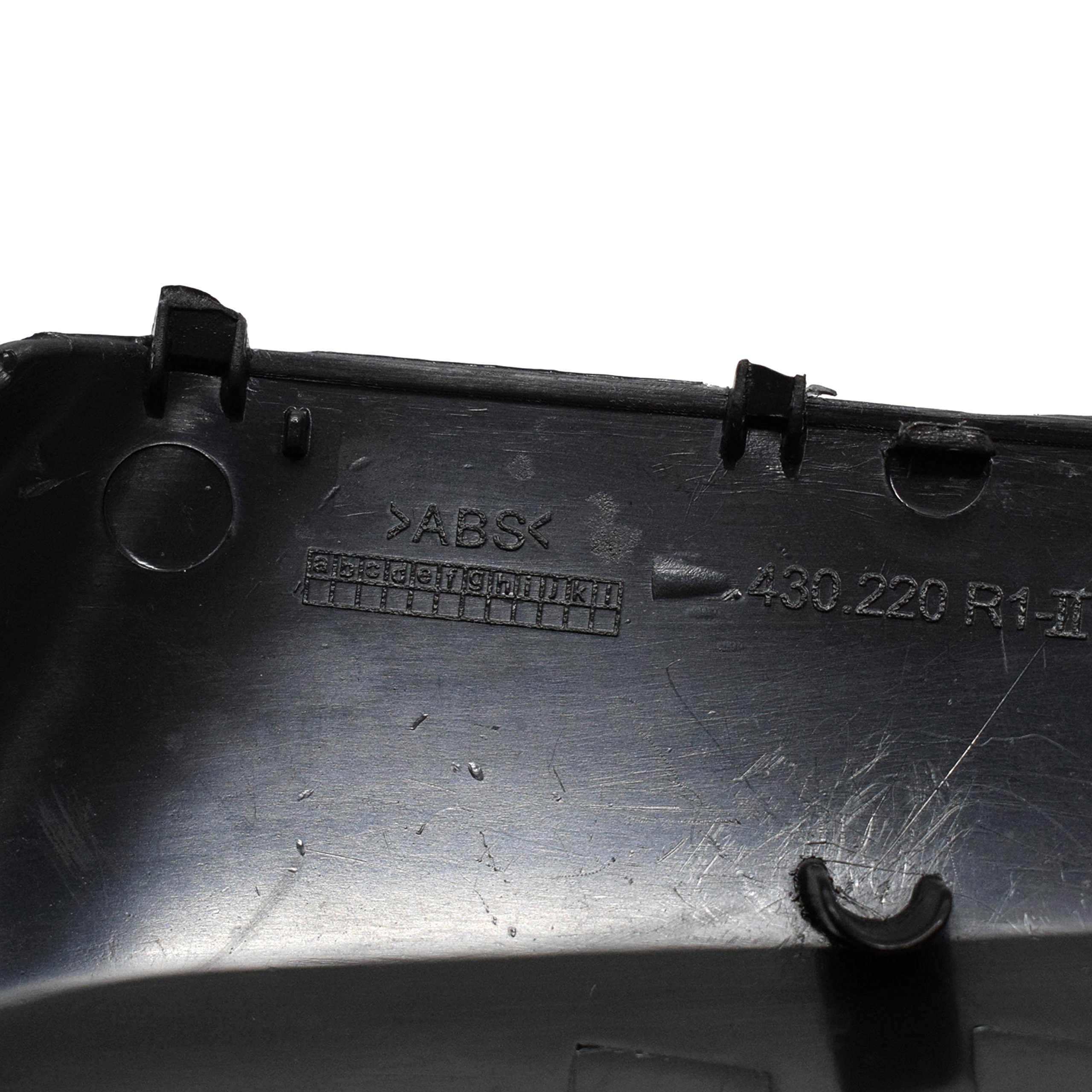 Set di 2 coperture per specchietto retrovisore esterno, compatibile con Opel Astra H dal 2004 al 2010, colore nero 6428917 6428182