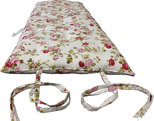 Miniatura 15 de Colchones japoneses tradicionales de tamaño individual, tapetes de cojín plegables tatami, yoga, meditaion 39 pulgadas de ancho x 80 pulgadas de