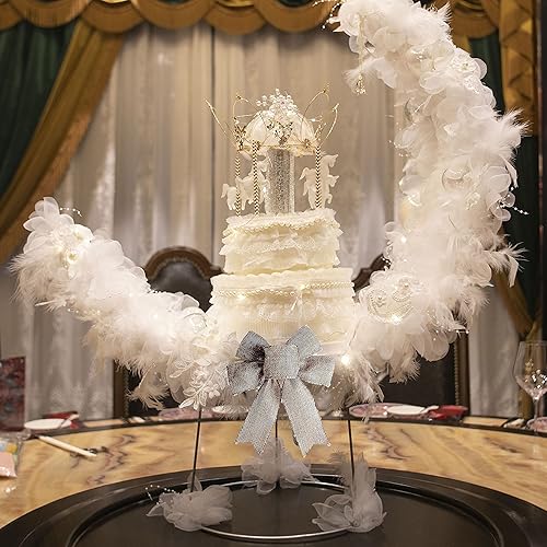 Miniatura 4 de Arcos rústicos de yute para coronas de arpillera, lazos para decoración de árbol de Navidad para boda, vacaciones, cumpleaños, fiesta, decoración de