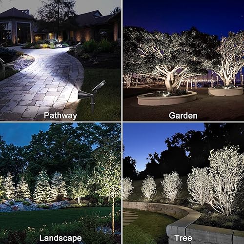 Miniatura 2 de Focos solares para exteriores, luces solares verdes para exteriores, impermeables, IP65, panel ajustable, focos solares de paisaje para árbol,