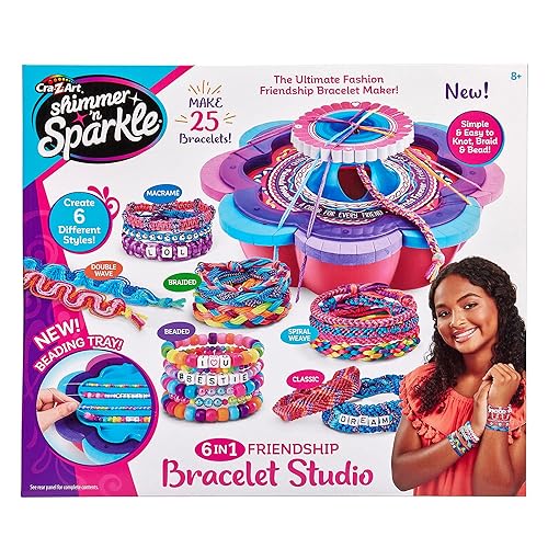 Miniatura 2 de CRA-Z-Art Shimmer & Sparkle Fabricante de Pulseras de Amistad Definitivo Pequeño
