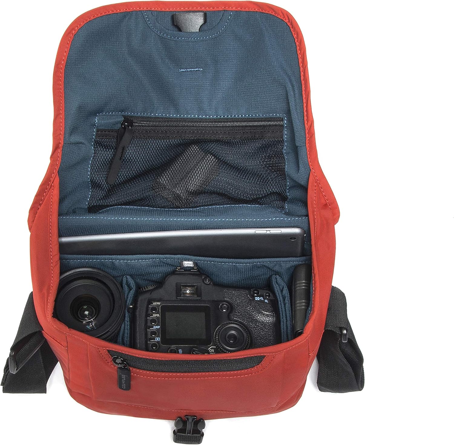 Blасk Frіdау Clеаrаnсе Crumpler Triple A Camera Sling 3800 - TRA-CSLI-3800-01-004 - Sling Camera Bag with 7.9-Inch Tablet Compartment - red