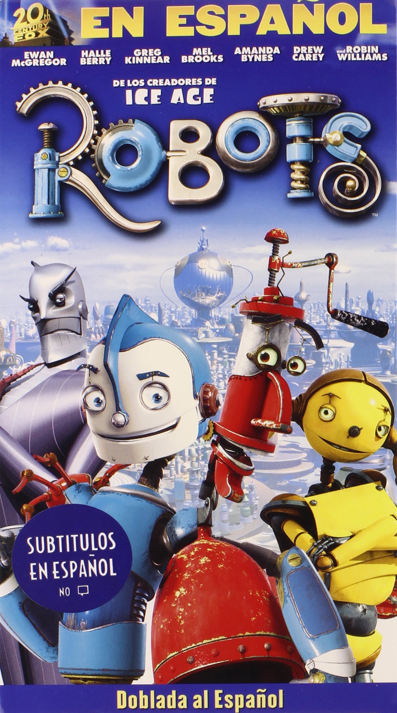 Robots - Spanish Edition [VHS] : Amazon.co.uk: DVD & Blu-ray
