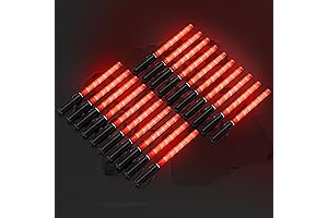 20-Pack Traffic Safety Wand: Enhanced Visibility for Secure Parking Guidance