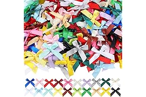 300 Pcs Mini Bows: Adorn Gifts and Craft Creations with Tiny Elegance