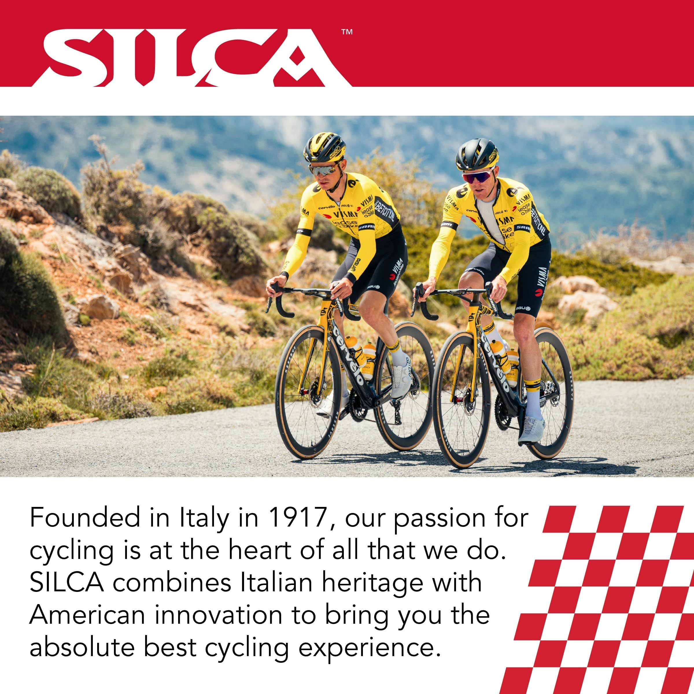 SILCA Ultimate Tubeless Tire Sealant – Le Produit d'étanchéité pour pneus tubeless Scelle proactivement Les crevaisons – Injectable – Liquide inerte Pendant Plus de 6 Mois