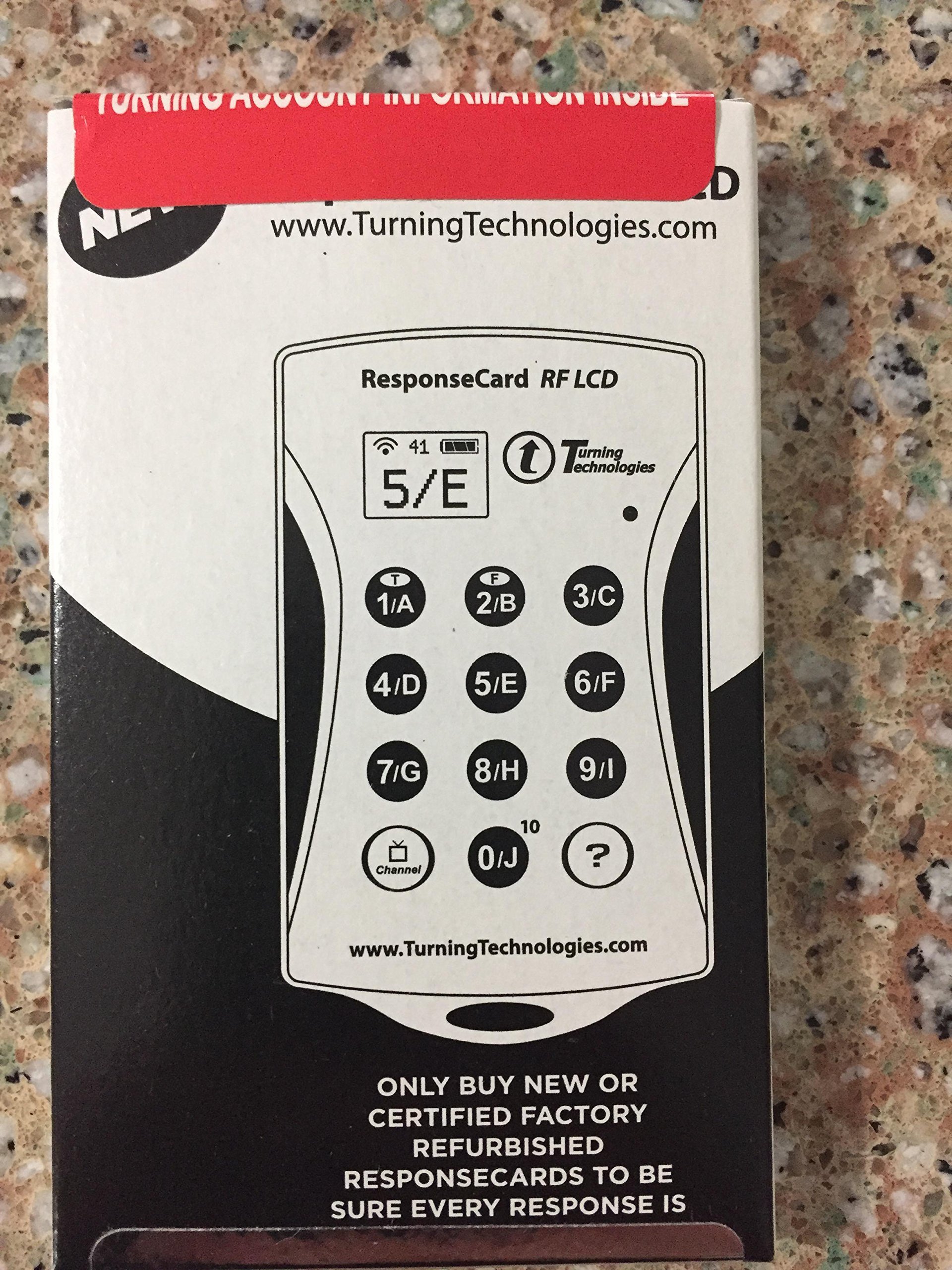 ResponseCard RF LCD Turning Technologies 9781934931783 Books