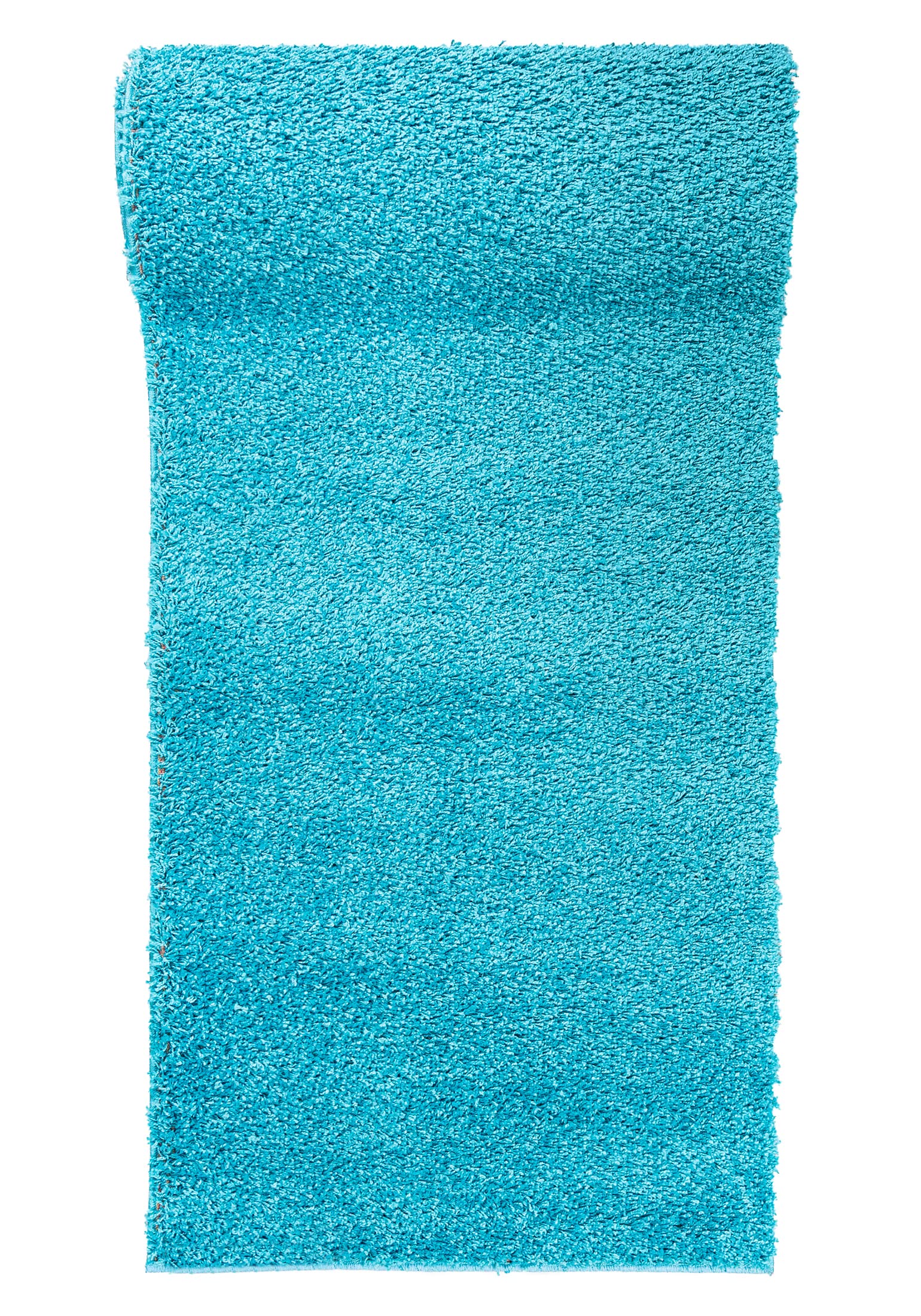 Mazovia Tappeto Lavabile a Pelo Longo - Shaggy Tappeto per Cucina Moderni - Tappeto Corridoio - Tappeto Passatoia Cucina - Tappeti Cucina - Turchese Acqua 100 x 250 cm