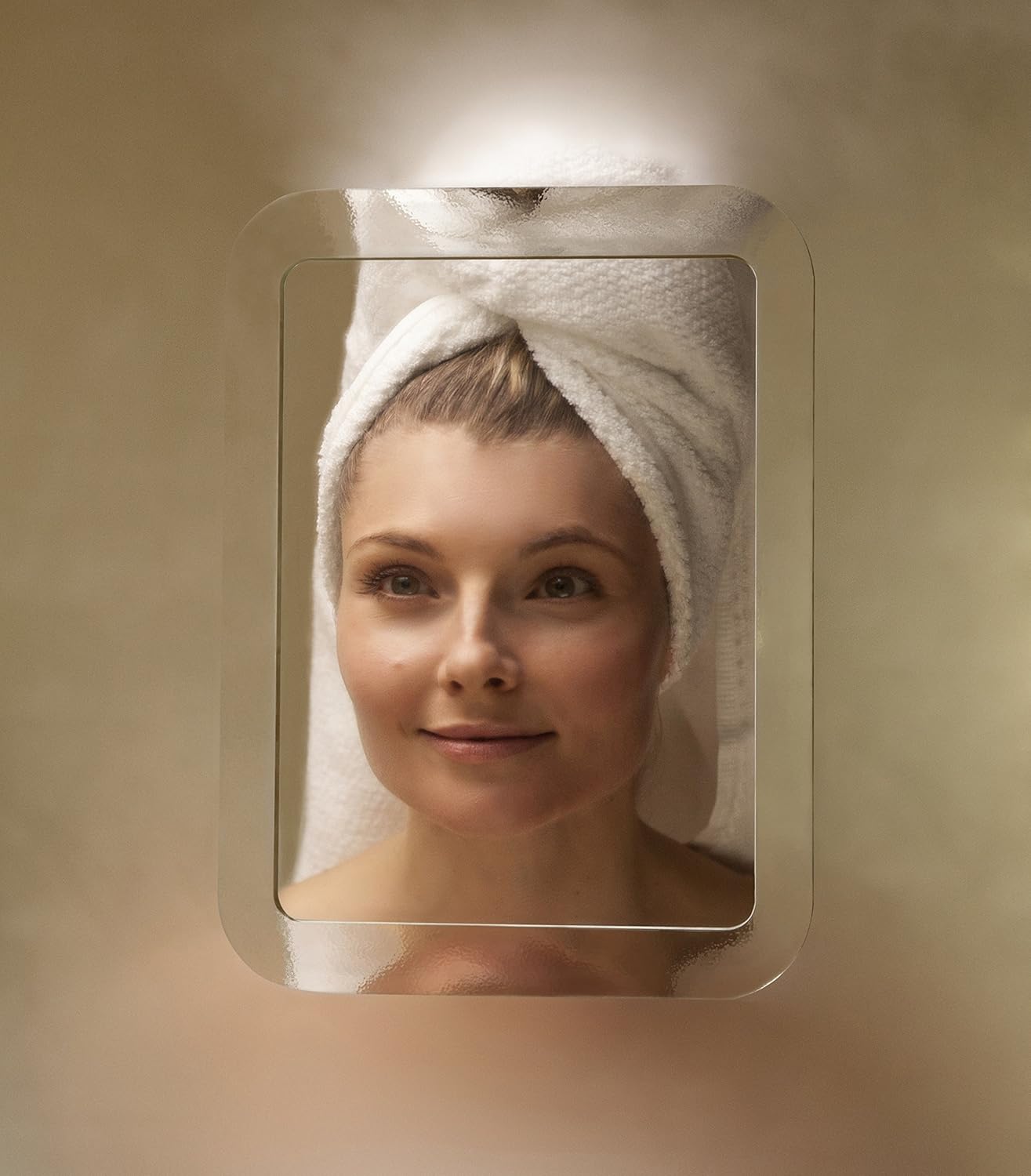 Magic Mirror Platinum Antifog Appliqué for Bathroom