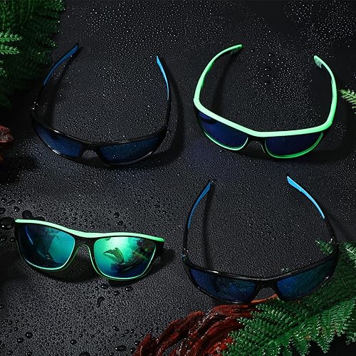 Miniatura 173 de TOODOO 4 Pairs Men Polarized Sunglasses with UV Protection Driving Glasses Sports for Sport Outdoor Activities