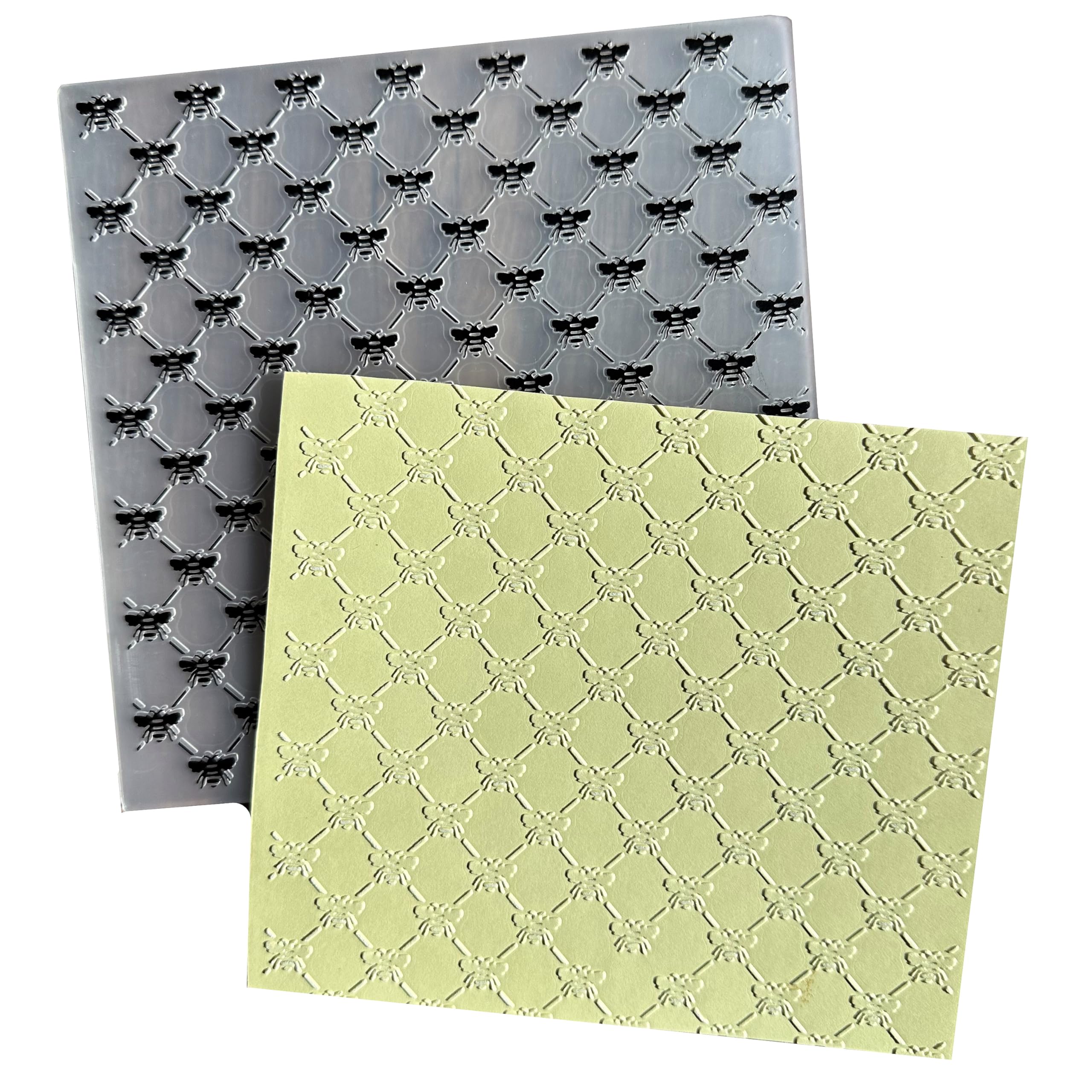 Arbuya Bee Plastic Embossing Folder (5.9