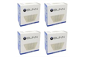 Bunn 10 Cup Paper Coffee Filters - 100-Count Pack