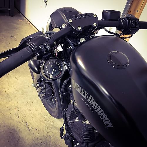 Miniatura 6 de JBSporty  juego con soporte lateral para velocímetro para Harley Sportster