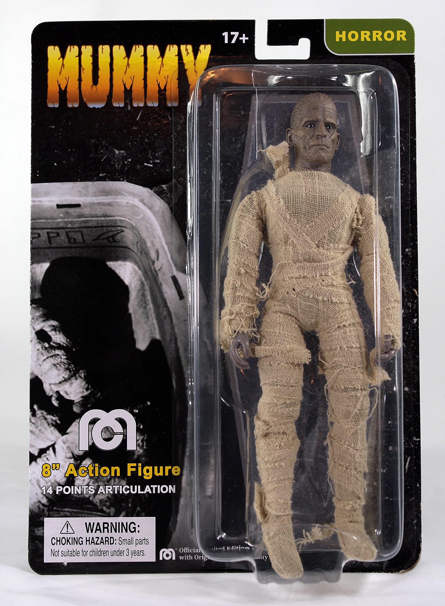 Marty Abrams Presents Mego Horror The Mummy 8" Action Figure