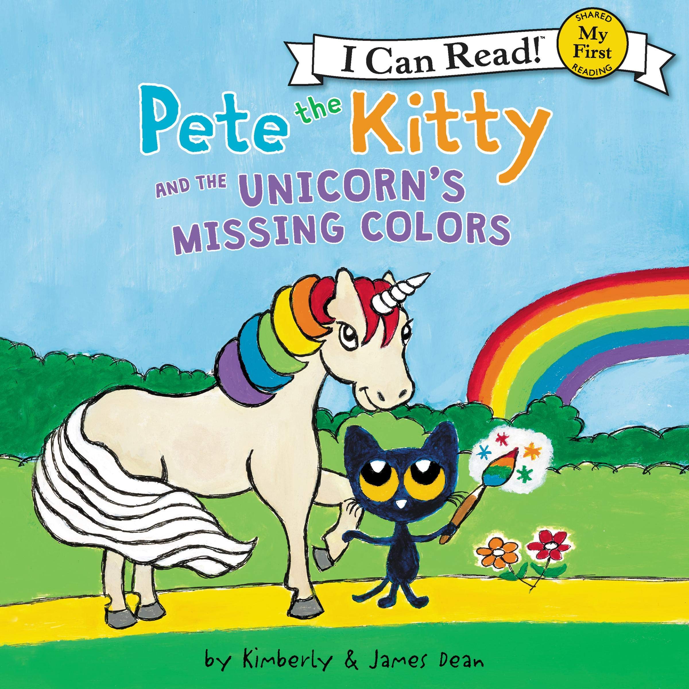 Cover art for Pete the Kitty and the Unicorn's Missing Colors