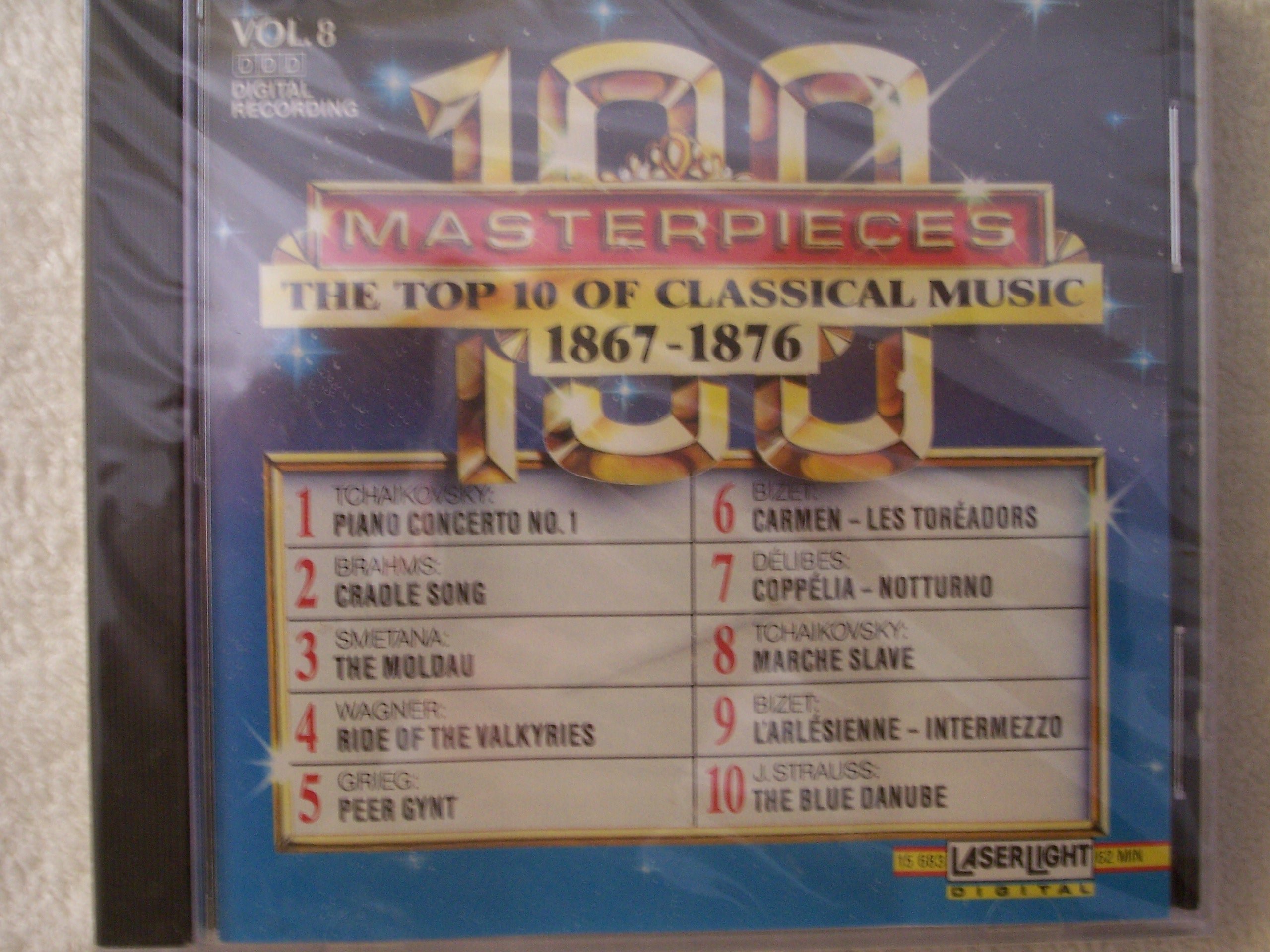 The Top 10 of Classical Music, 1867-1876 [Audio CD]