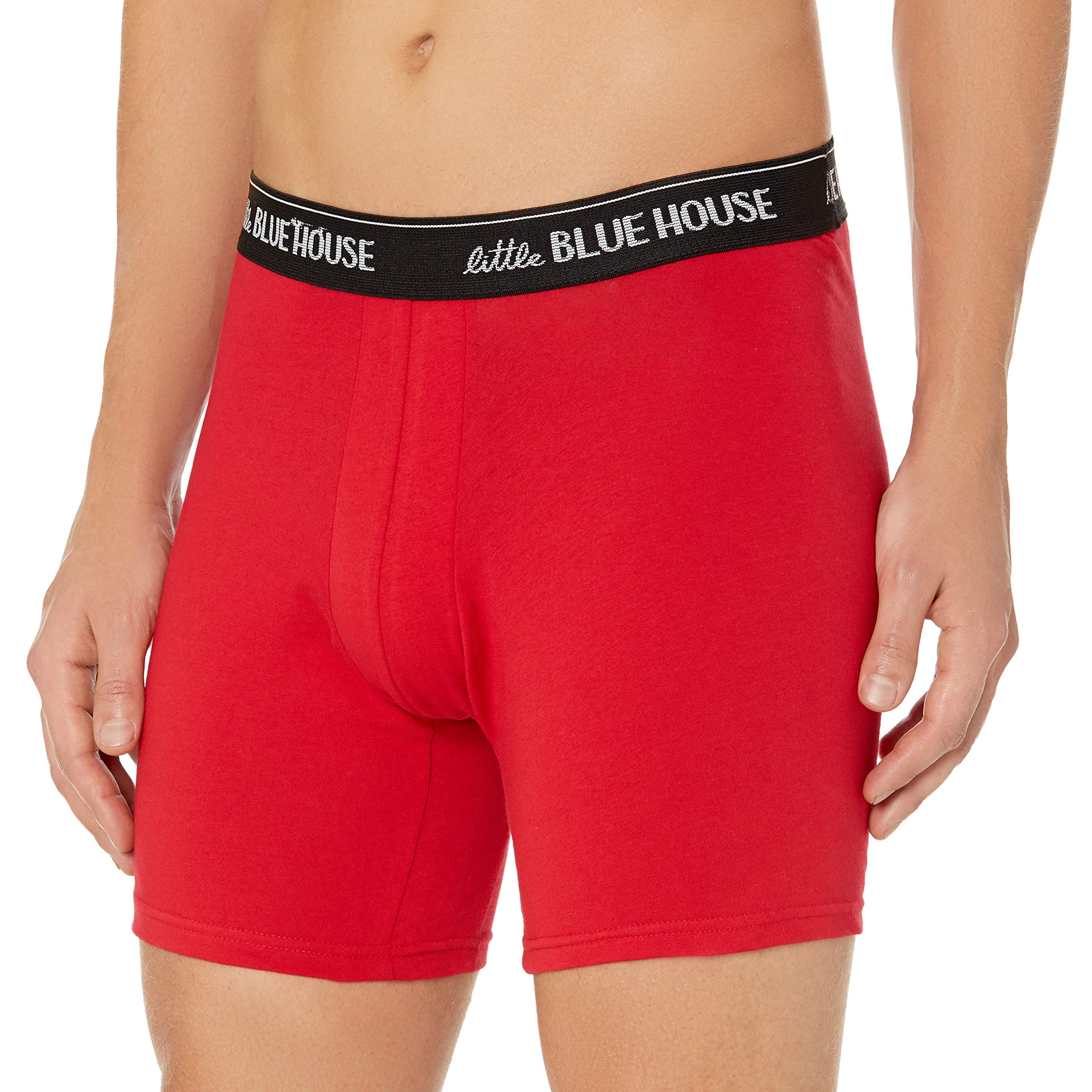 Little Blue House by Hatley Men's Holiday Boxers