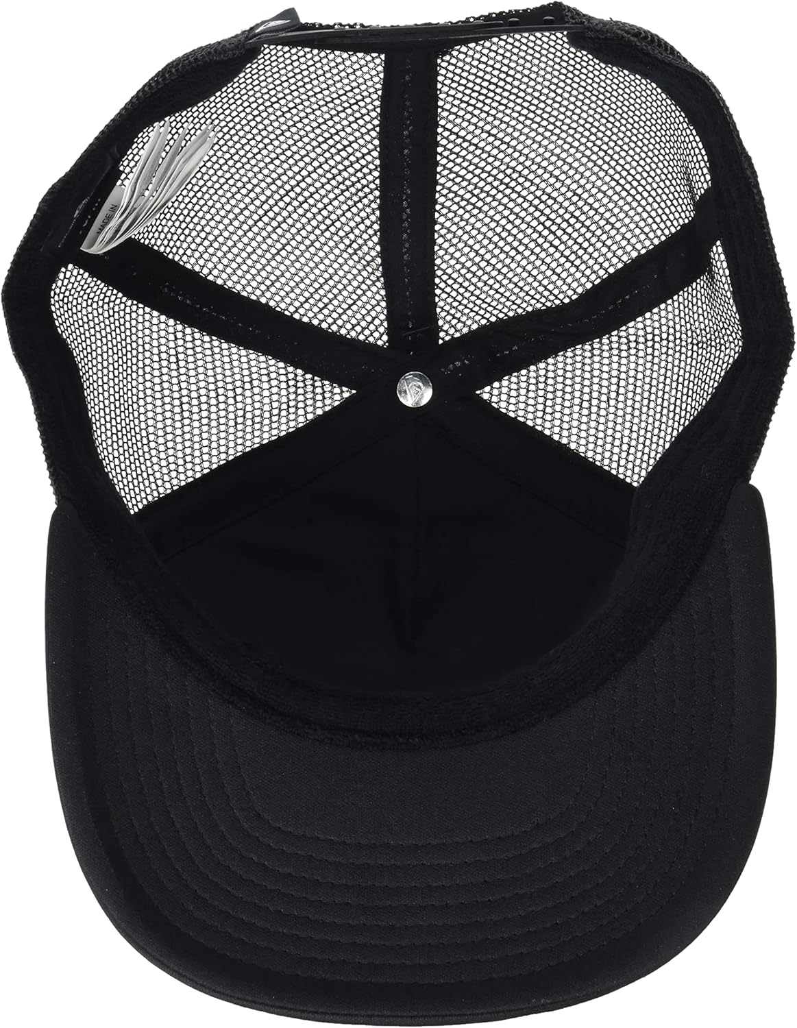 Quiksilver Men's Foamslayer Trucker Hat, Black, One Size