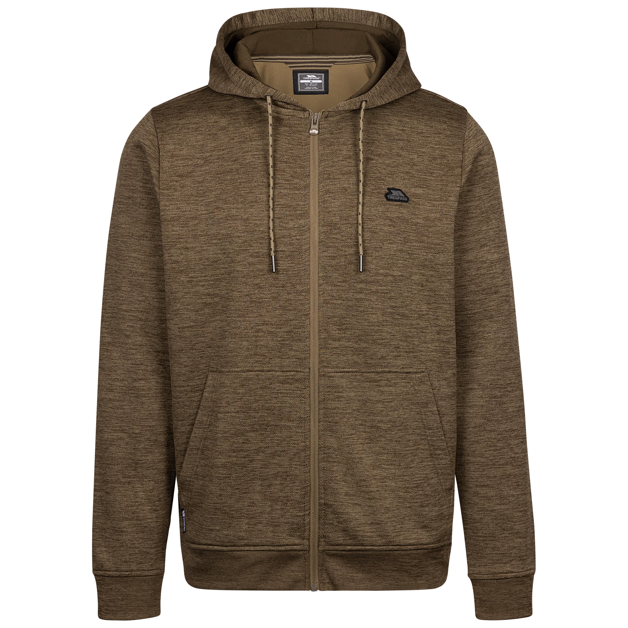 Trespass Men's Green Casual Hoodie Fewston