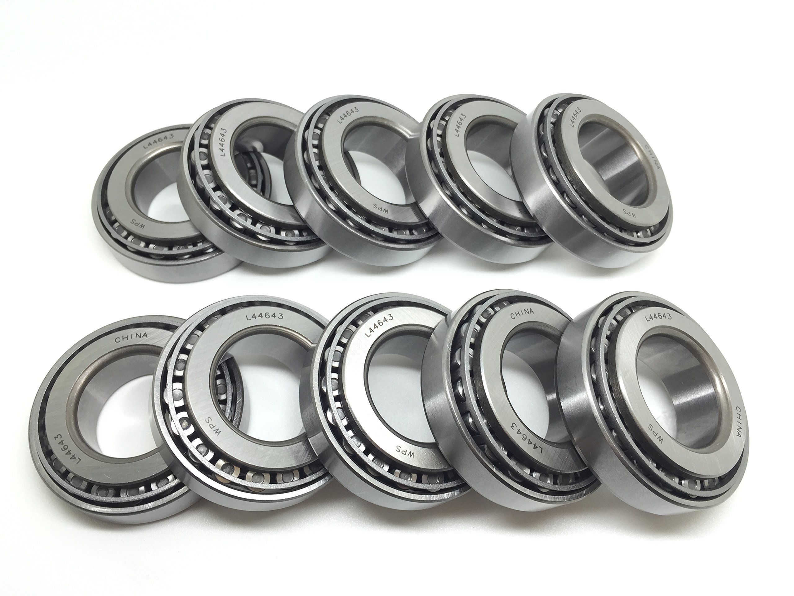Amazon.com: (Set of 10) Trailer Hub Wheel Bearing Set A14