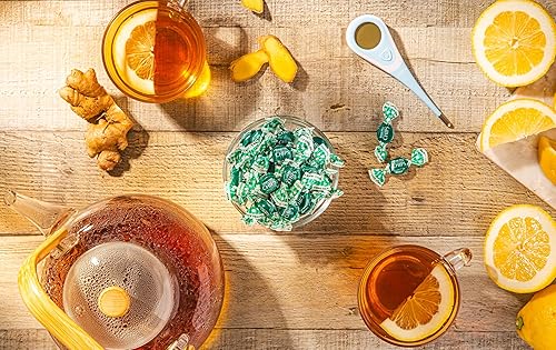 Miniatura 7 de Chips EUCALYPTUS MENTHOL, 1 libra Tamaño "Coro" - Pastillas italianas clásicas