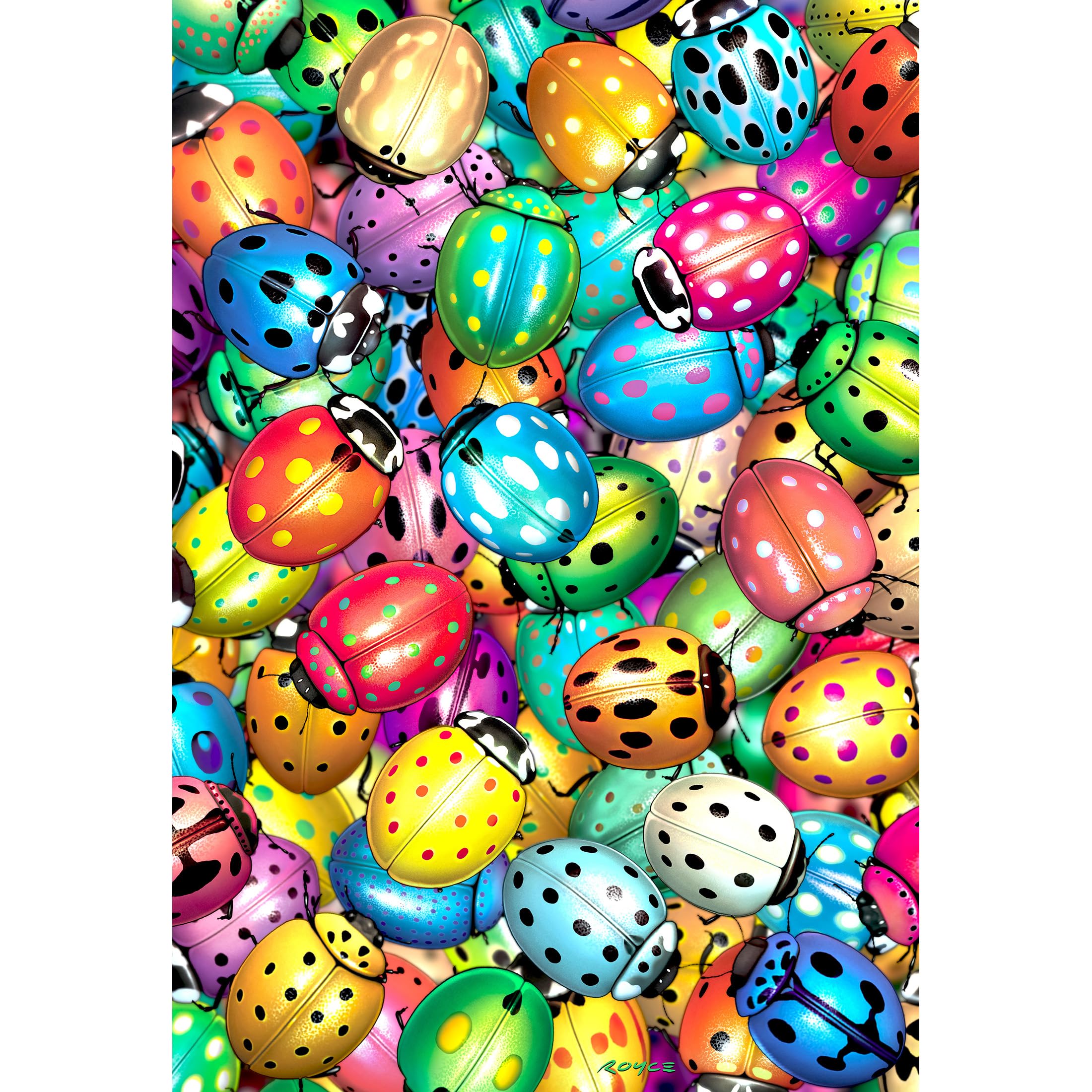 Amazon.com: RoseArt - Super Deep 3D - Beetle Magic - 300 Piece