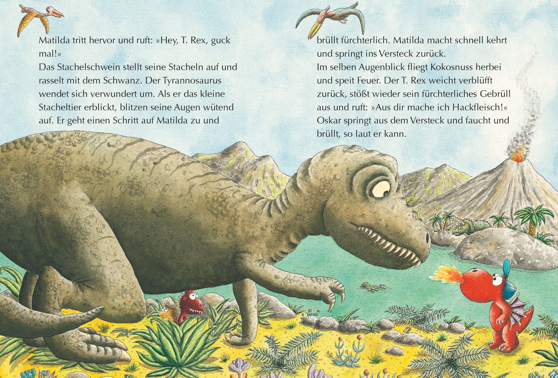 Der kleine Drache Kokosnuss 20 bei den Dinosauriern: Ein drachenstarkes Urzeitabenteuer für Kinder ab 5 Jahren