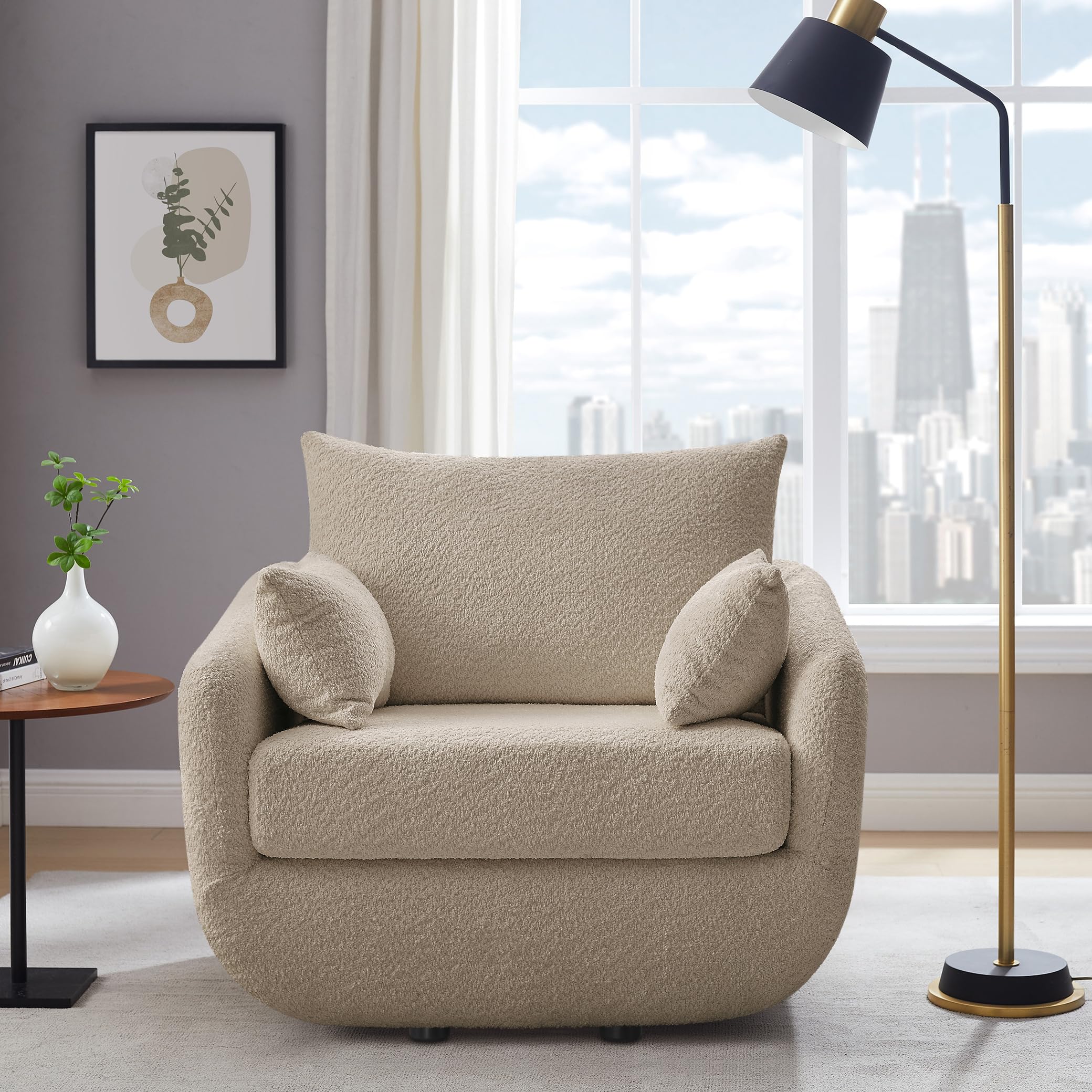 UNUQLIVCO Oversized Swivel
