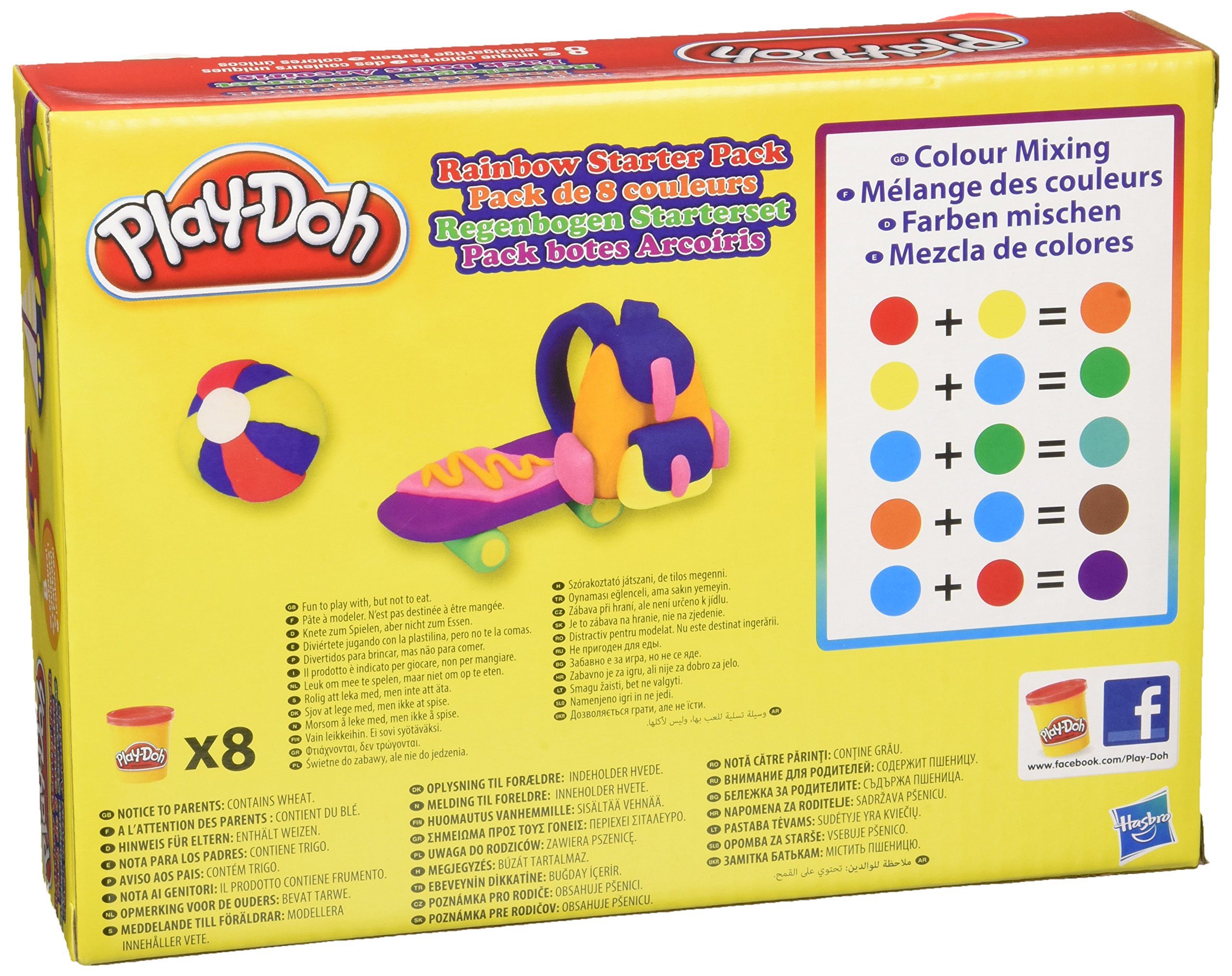 Play-Doh Regenbogen 8er Pack