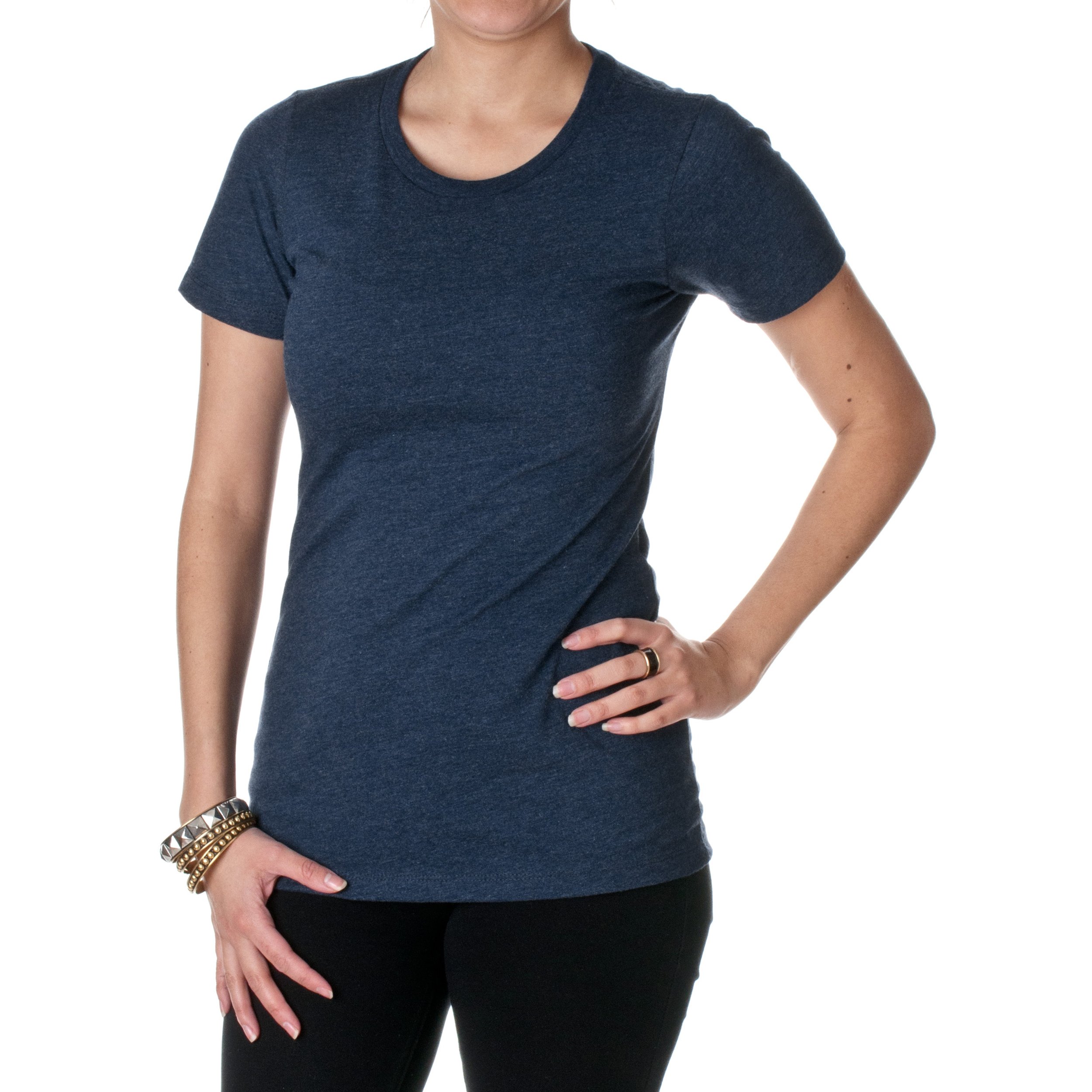 Next Level Ladies' CVC T-Shirt S MIDNIGHT NAVY