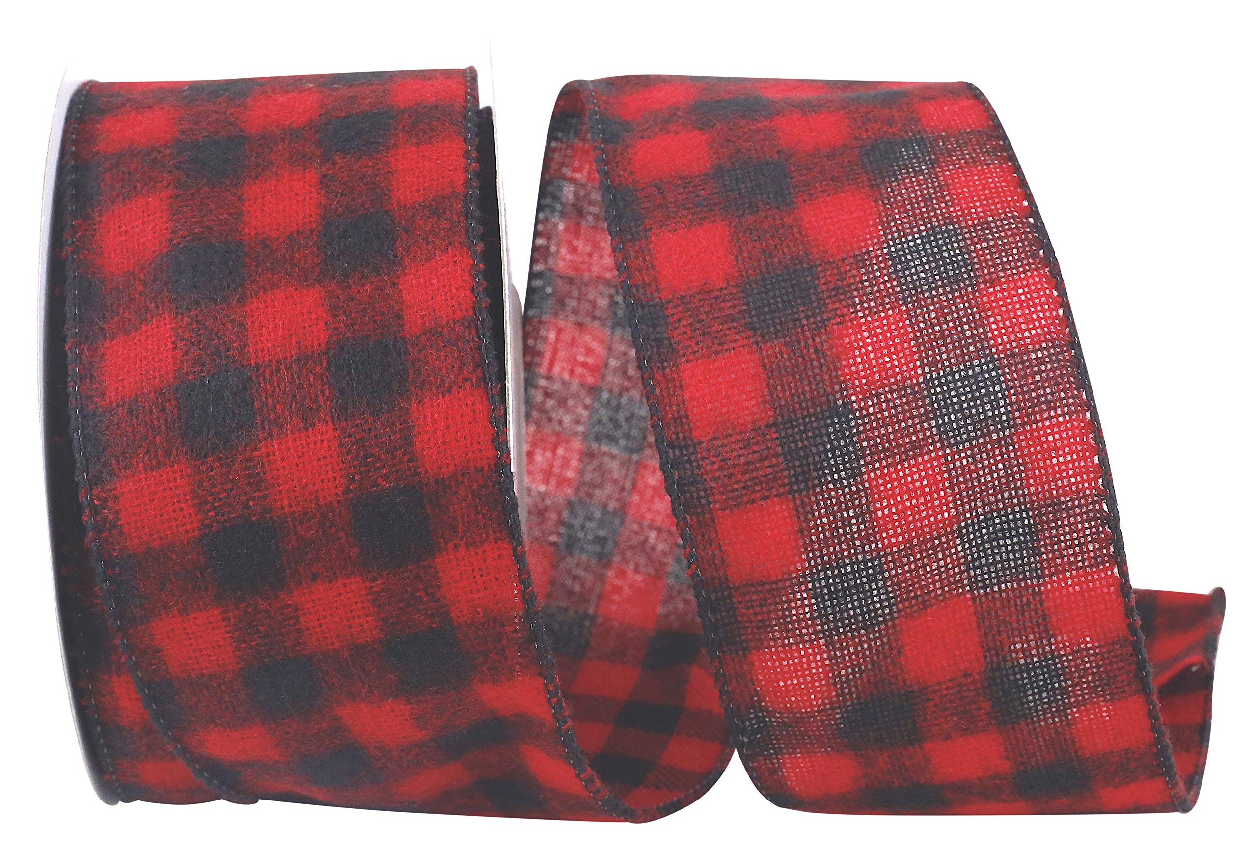 Ruban rouge haut de gamme Reliant Ribbon 98731W-065-09F de 25 yards pour ateliers
