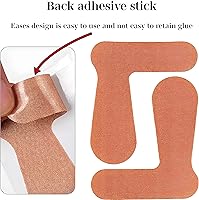 Vista 5 de Ortesis de valgo para dedos grandes, el mejor corrector de juanetes, 20 calcomanías autoadhesivas para la cubierta del pulgar, corrector de juanetes