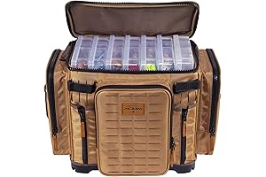 Guide Series Tackle Storage with No Slip Base and Included stows