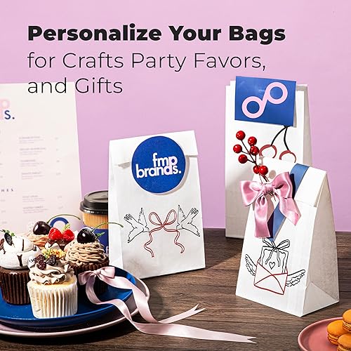 Miniatura 7 de Fit Meal Prep Paquete de 125 bolsas de papel encerado de 4 libras, biodegradable, resistente a la grasa, para aperitivos, galletas, sándwich,