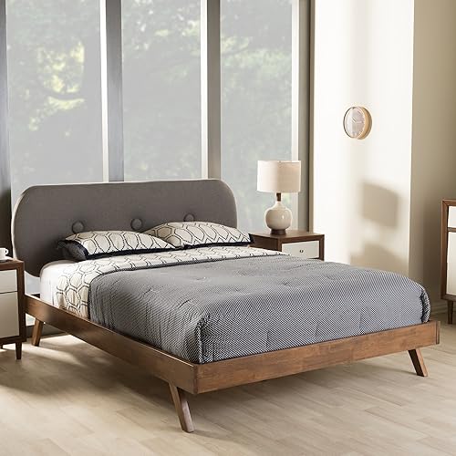 Miniatura 2 de Baxton Studio 424-7111-AMZ Plataforma, King, gris