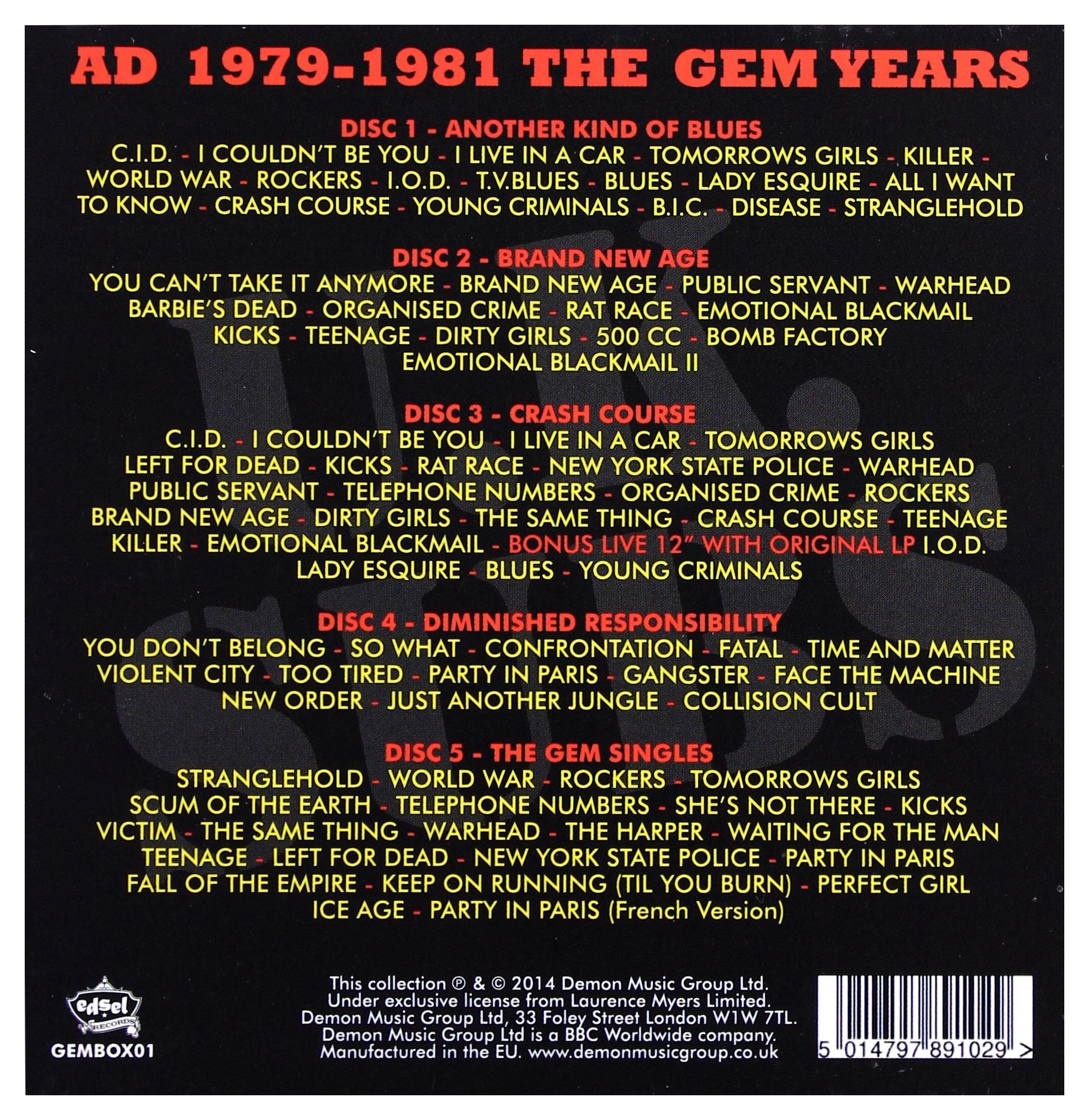 A.D. 1979-81 The Gem Years