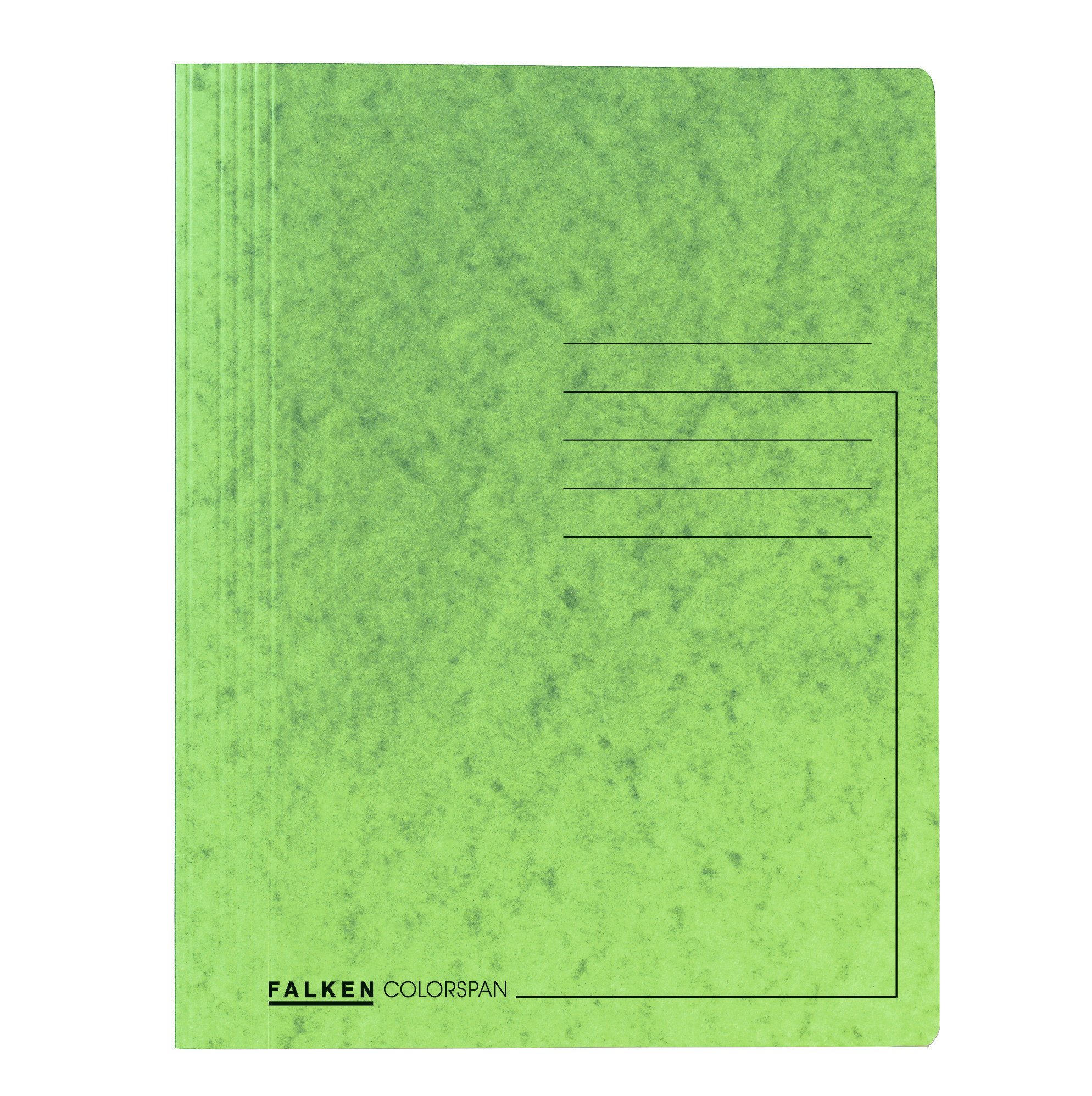 Premium Spiral File Colourspan 11357324 Spiralhefter Colorspankarton für DIN A Light Green