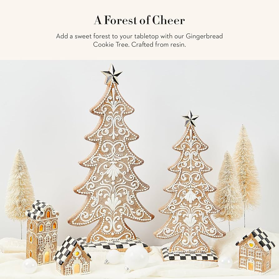 MACKENZIE CHILDS マッケンジーチャイルズ　クリスマスツリー Amazon.com: MACKENZIE-CHILDS Gingerbread Cookie Tabletop