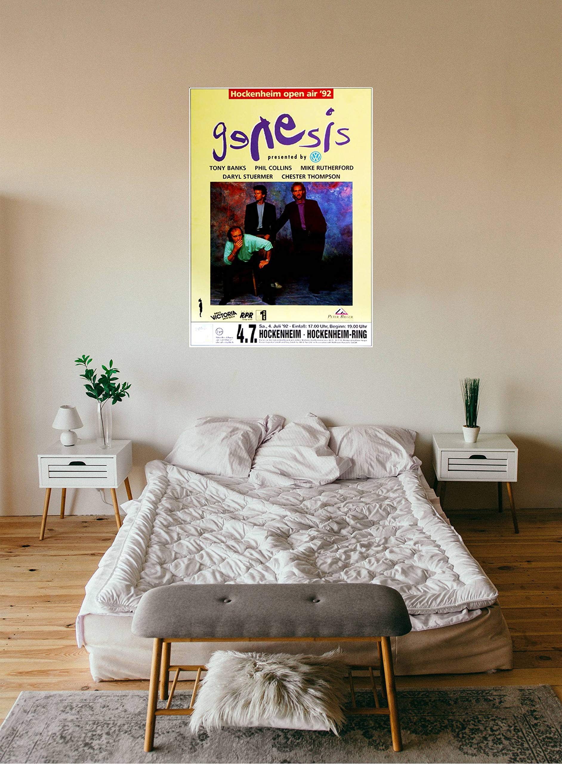Genesis - We Cant Dance, Hockenheimring 1992 » Konzertplakat/Premium Poster | Live Konzert Veranstaltung | DIN A1 «