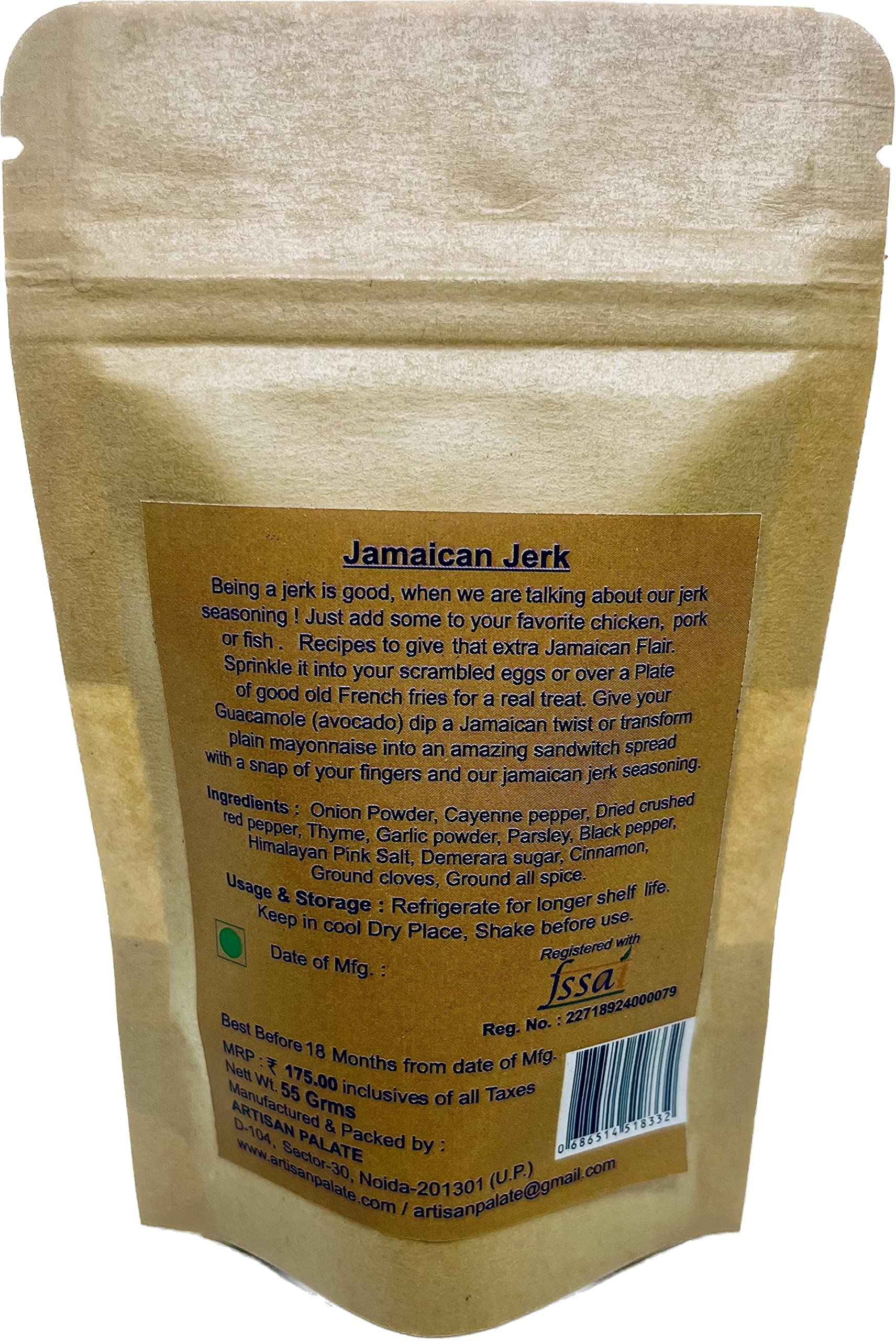 Artisan Palate Marinades and Seasonings Mix | All Natural | Seasoning, Marinade and Salad Dressings | 55 GMS (Pack of 4) - Image 6 thumbnail